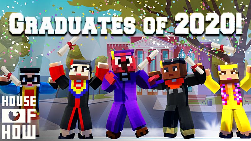 Graduates of 2020 on the Minecraft Marketplace by House of How