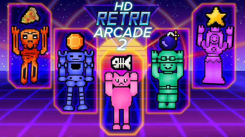 HD Retro Arcade 2 on the Minecraft Marketplace by House of How