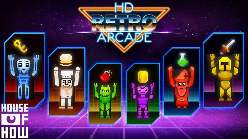 HD Retro Arcade on the Minecraft Marketplace by House of How