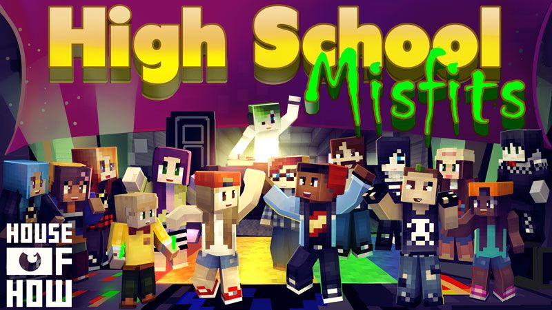 Highschool Misfits on the Minecraft Marketplace by House of How