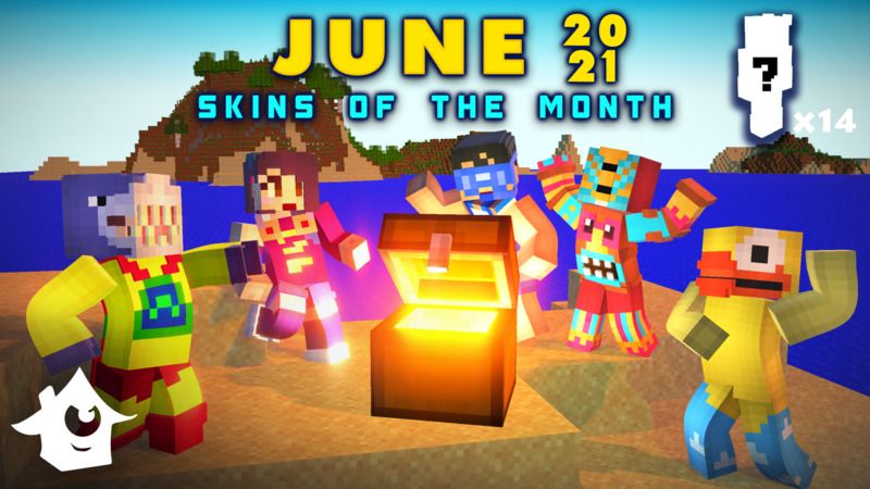 June Skins of the Month on the Minecraft Marketplace by House of How