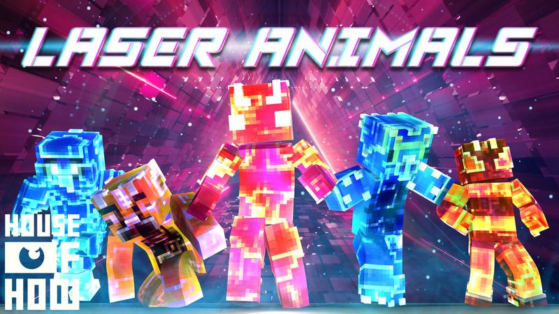 Laser Animals on the Minecraft Marketplace by House of How