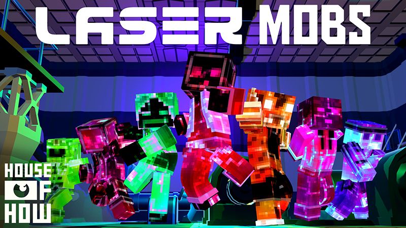 Laser Mobs on the Minecraft Marketplace by House of How