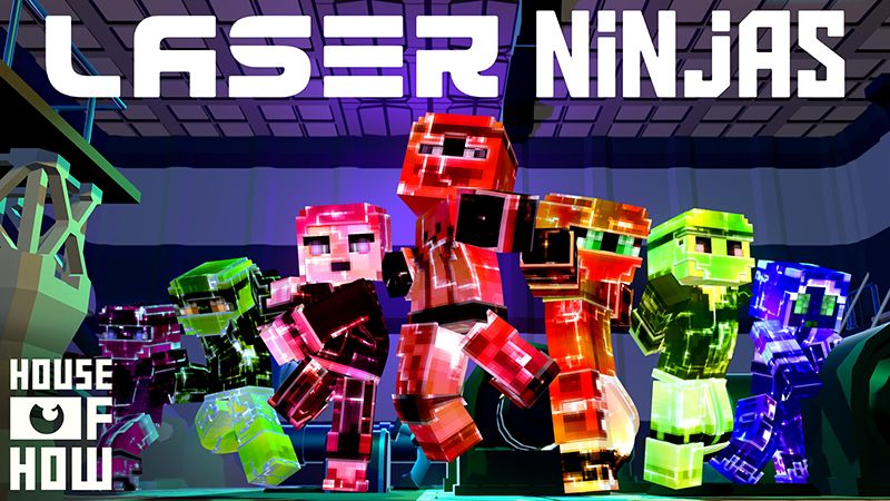 Laser Ninjas on the Minecraft Marketplace by House of How