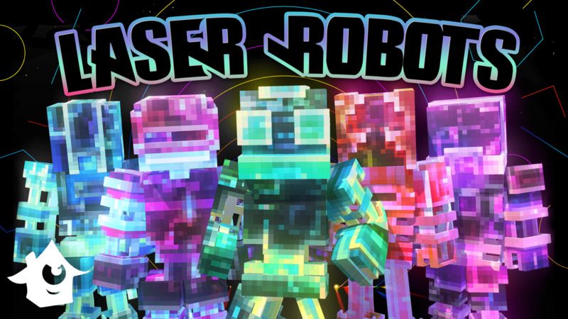 Laser Robots on the Minecraft Marketplace by House of How