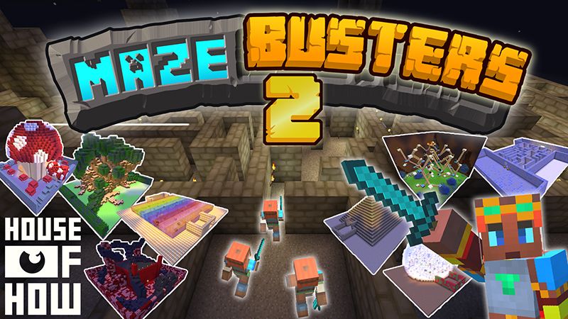 Maze Busters 2 on the Minecraft Marketplace by House of How