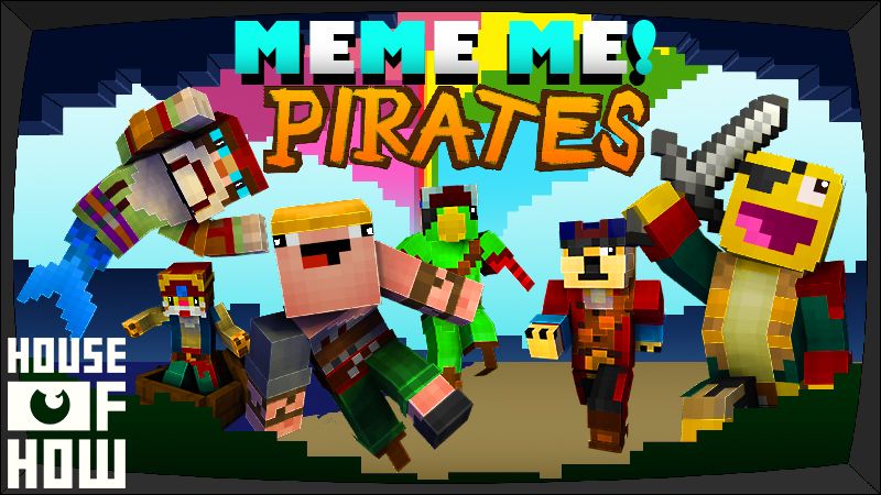 Meme Me! Pirates! on the Minecraft Marketplace by House of How