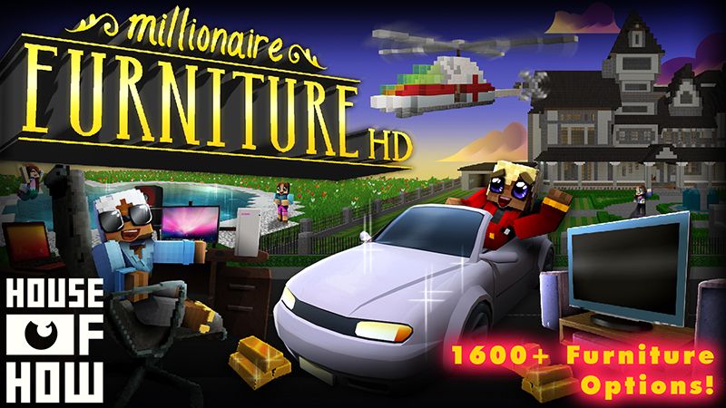 Millionaire Furniture HD on the Minecraft Marketplace by House of How