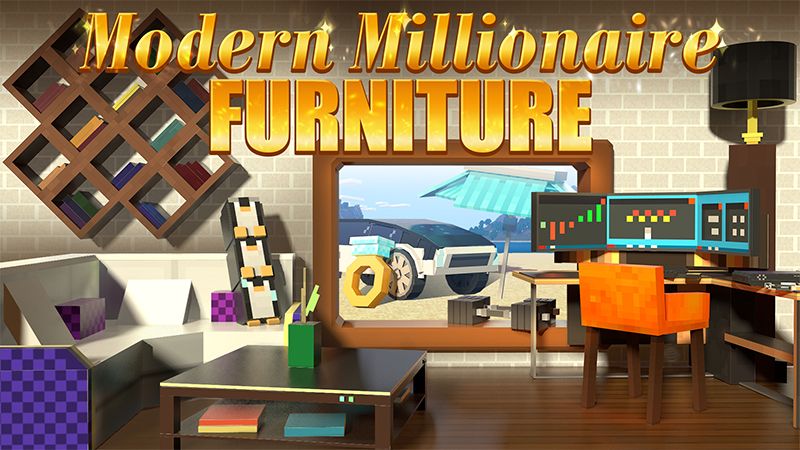 Modern Millionaire Furniture on the Minecraft Marketplace by House of How