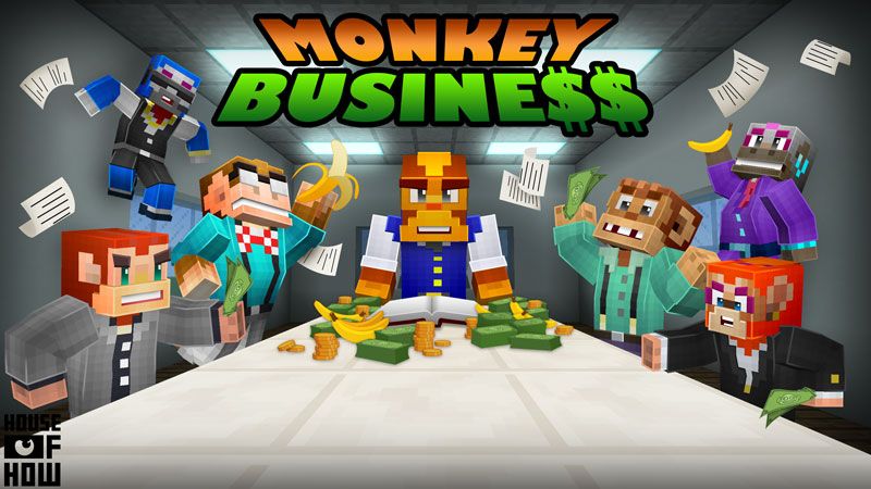 Monkey Business on the Minecraft Marketplace by House of How