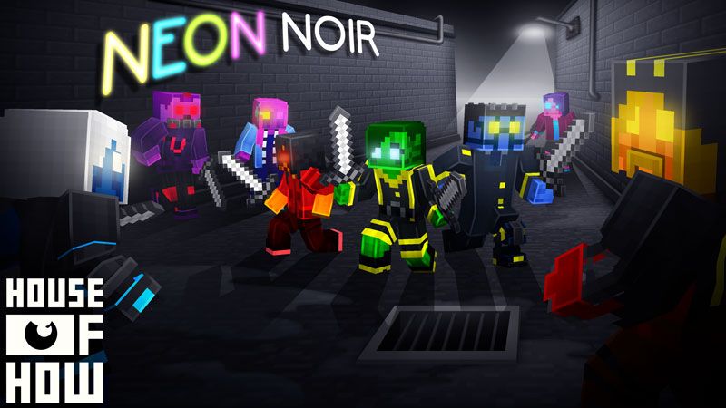 Neon Noir on the Minecraft Marketplace by House of How