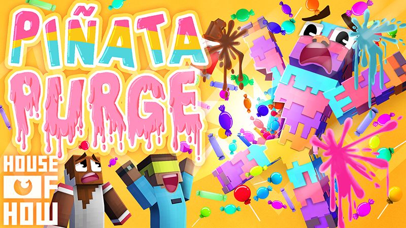 Pinata Purge on the Minecraft Marketplace by House of How