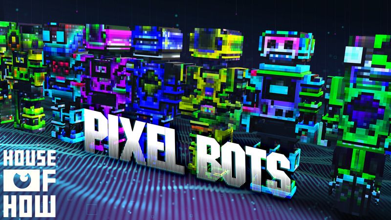 Pixel Bots HD on the Minecraft Marketplace by House of How