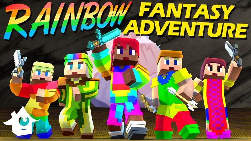 Rainbow Fantasy Adventure on the Minecraft Marketplace by House of How