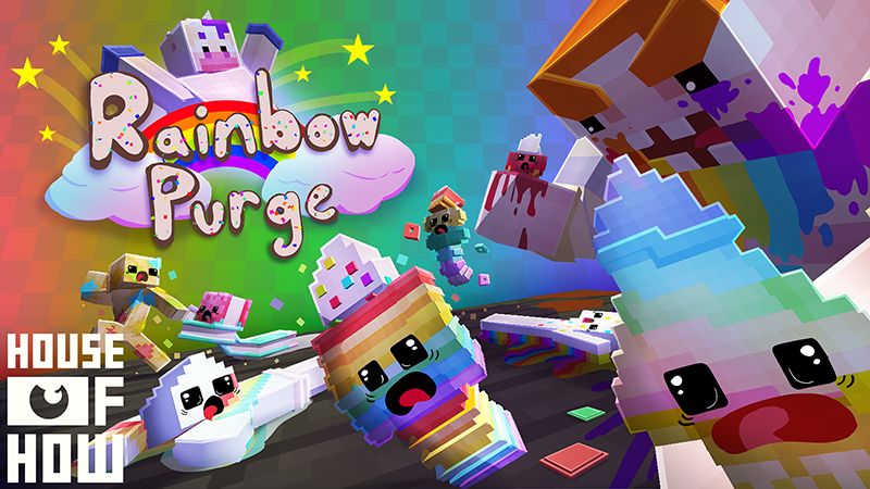 Rainbow Purge on the Minecraft Marketplace by house-of-how