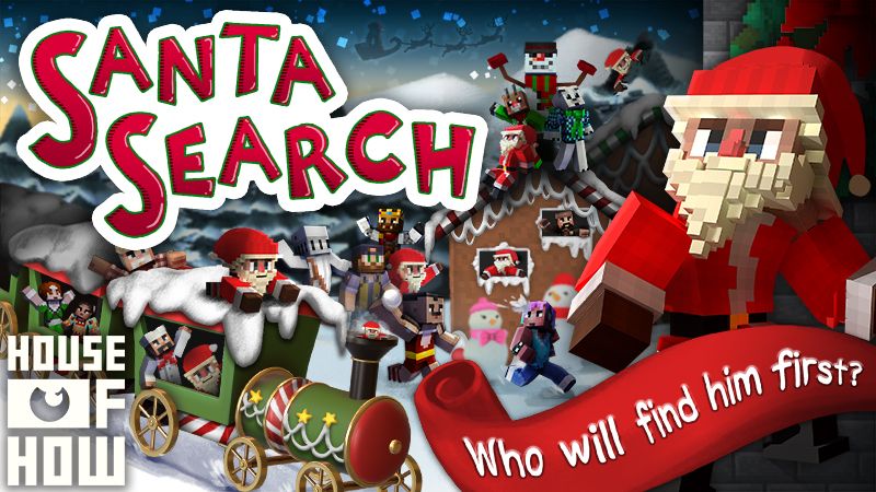 Santa Search on the Minecraft Marketplace by House of How