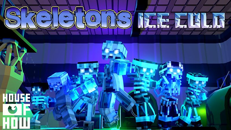 Skeletons Ice Cold on the Minecraft Marketplace by House of How