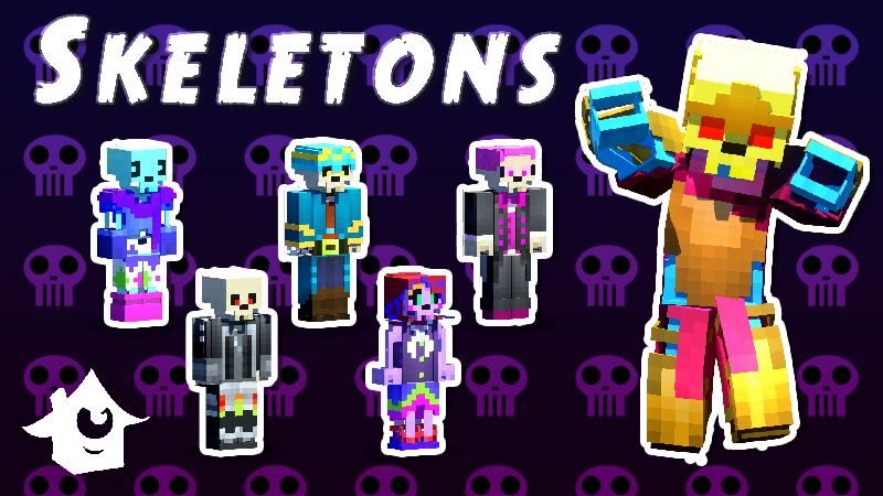 Skeletons on the Minecraft Marketplace by House of How