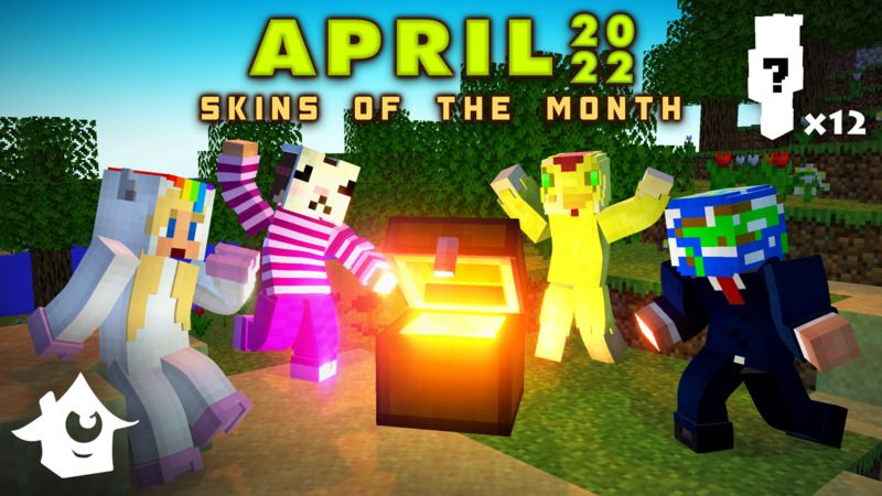 Skins of the Month - April 22 on the Minecraft Marketplace by House of How