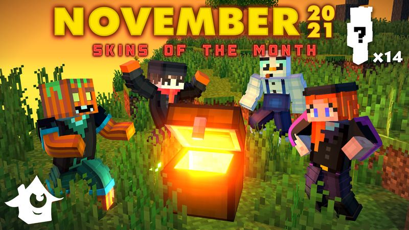 Skins of the Month - November on the Minecraft Marketplace by House of How