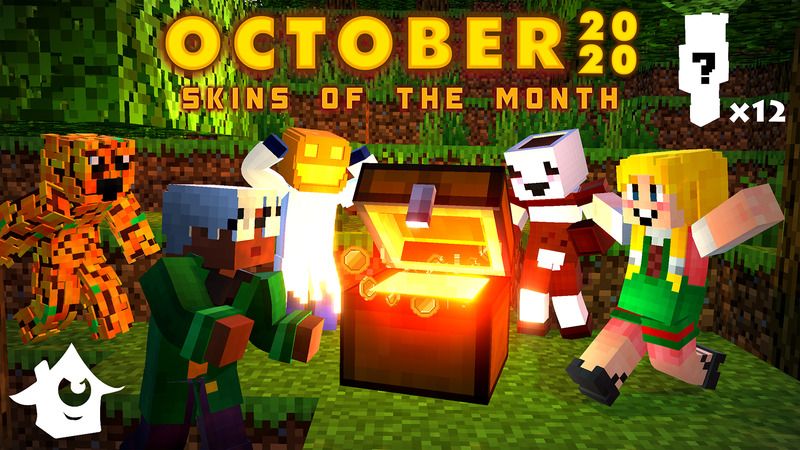 Skins of the Month - October on the Minecraft Marketplace by House of How