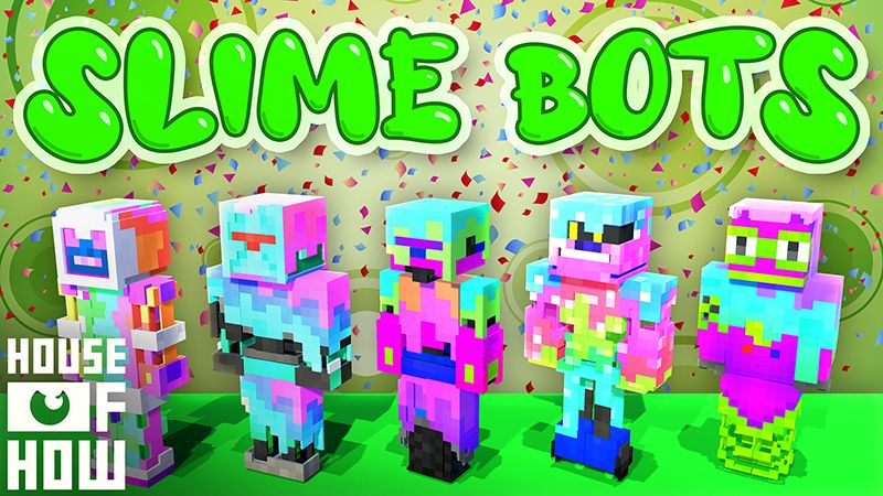 Slime Bots on the Minecraft Marketplace by House of How