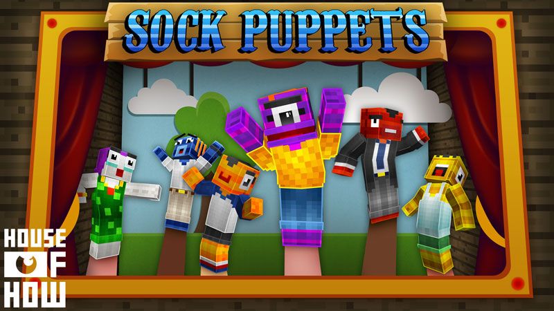 Sock Puppets on the Minecraft Marketplace by House of How