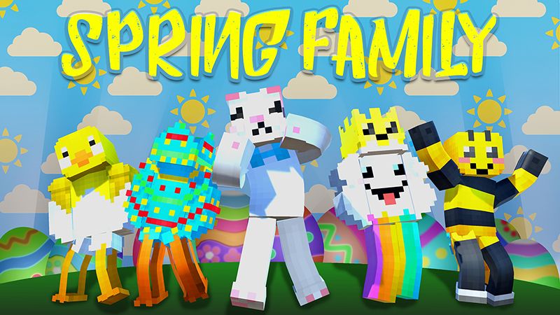 Spring Family on the Minecraft Marketplace by House of How