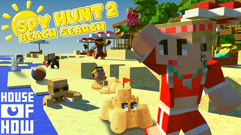 Spy Hunt 2: Beach Search on the Minecraft Marketplace by House of How