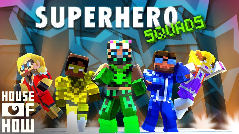 Superhero Squads on the Minecraft Marketplace by House of How