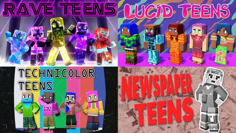 Teen Bundle on the Minecraft Marketplace by House of How