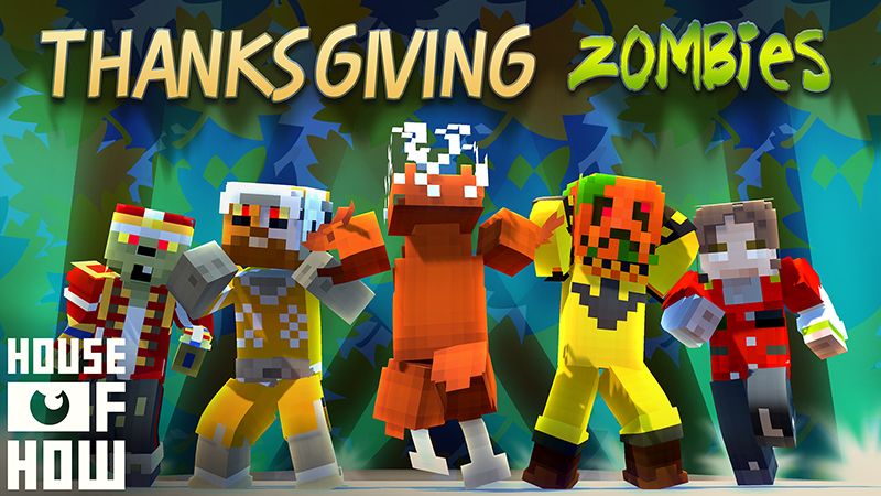 Thanksgiving Zombies on the Minecraft Marketplace by House of How