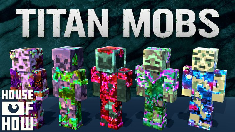 Titan Mobs on the Minecraft Marketplace by House of How