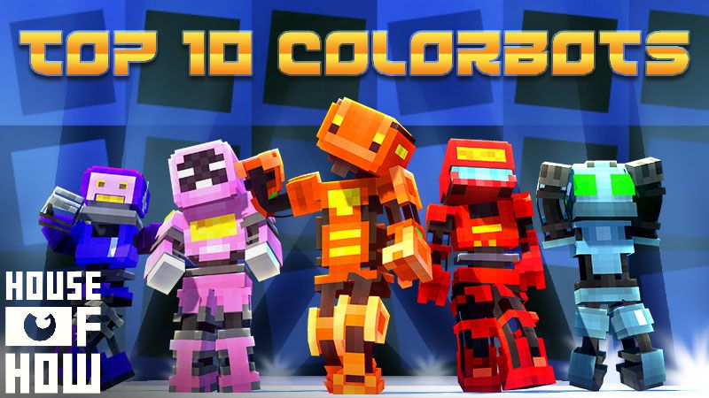 Top 10 Colorbots on the Minecraft Marketplace by House of How