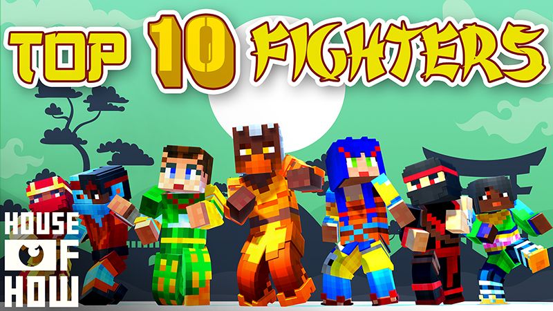 Top 10 Fighters on the Minecraft Marketplace by House of How