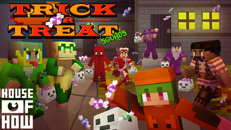 Trick or Treat Squads on the Minecraft Marketplace by House of How