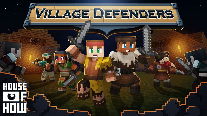 Village Defenders on the Minecraft Marketplace by House of How