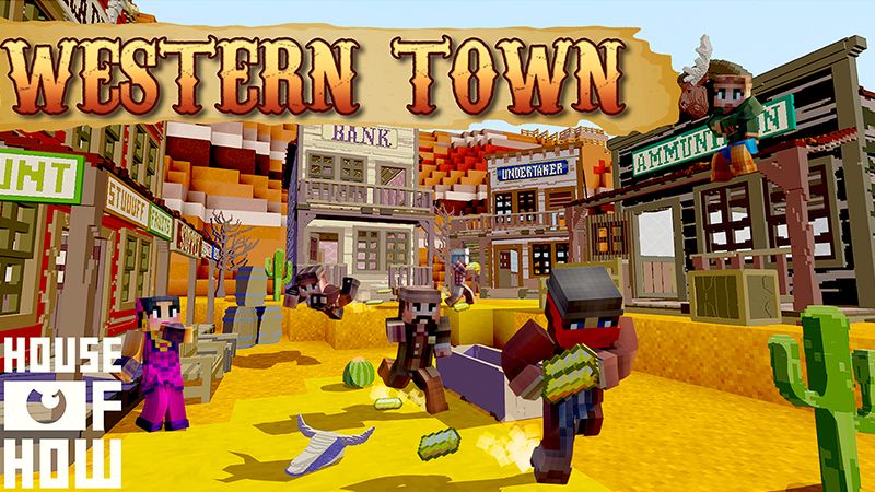 Western Town on the Minecraft Marketplace by House of How