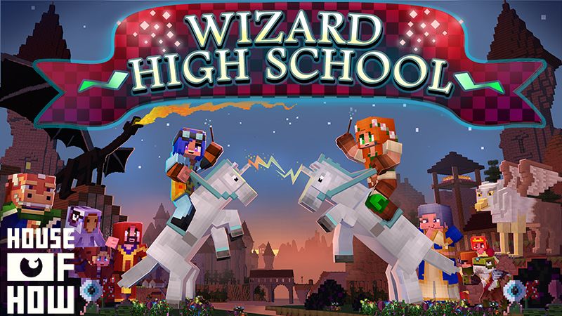 Wizard High School on the Minecraft Marketplace by House of How