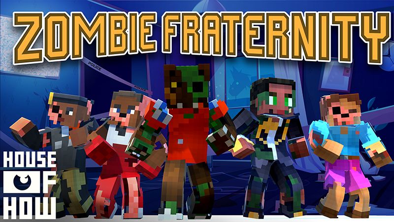 Zombie Fraternity on the Minecraft Marketplace by House of How