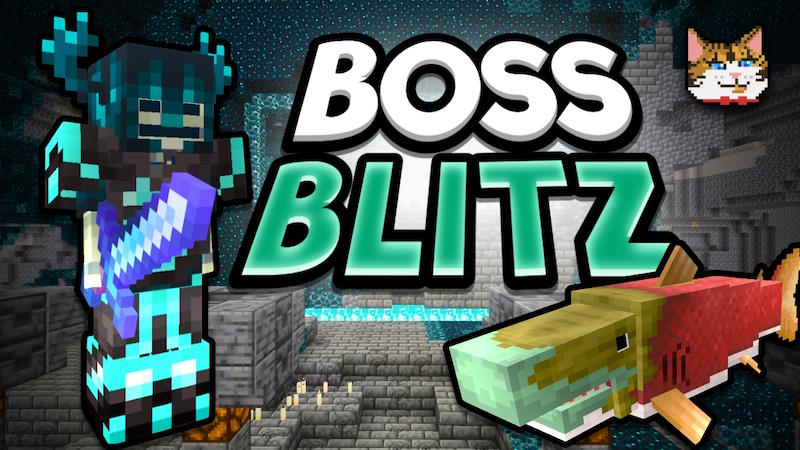 Boss Blitz Add-On on the Minecraft Marketplace by IBXToyMaps