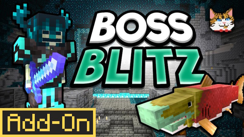 Boss Blitz Add-On on the Minecraft Marketplace by IBXToyMaps