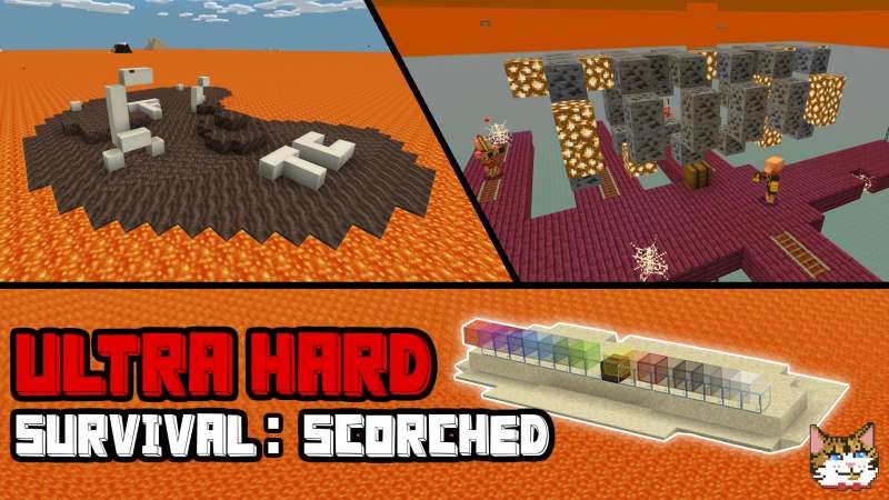 Ultra Hard Survival: Scorched on the Minecraft Marketplace by IBXToyMaps