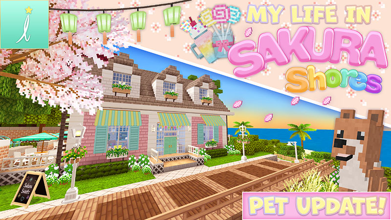My Life in Sakura Shores on the Minecraft Marketplace by Imagiverse