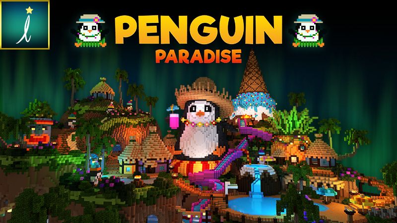 Penguin Paradise on the Minecraft Marketplace by Imagiverse