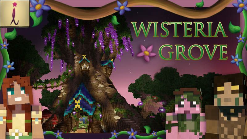 Wisteria Grove on the Minecraft Marketplace by Imagiverse