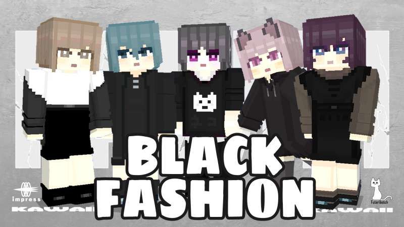 Black Fashion HD on the Minecraft Marketplace by Impress