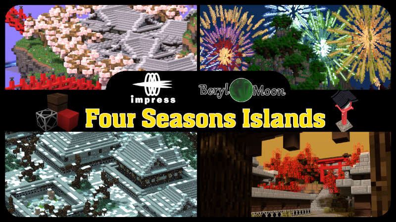 Four Seasons Islands on the Minecraft Marketplace by Impress