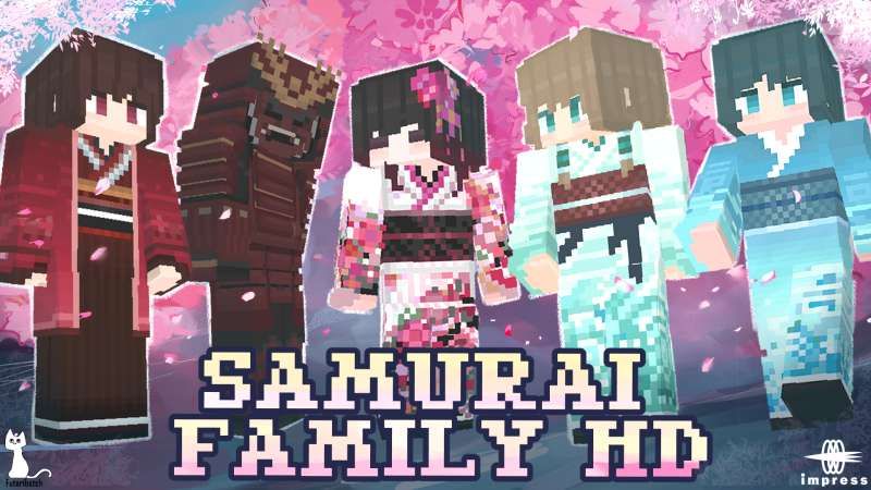 Samurai Family HD on the Minecraft Marketplace by impress