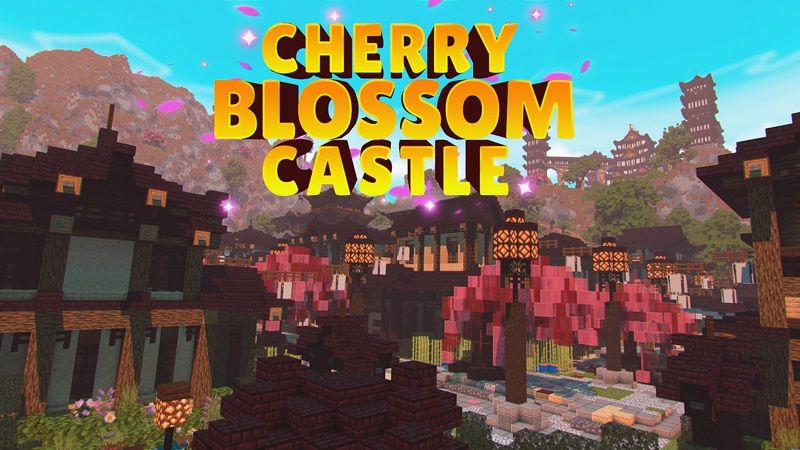 Cherry Blossom Castle on the Minecraft Marketplace by Impulse